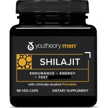Youtheory Men's Shilajit, 90 Capsules  Stamina, Endurance, And Cellular Energy  Shilajit Extract