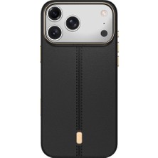 iPhone 18 Pro Uyumlu Kılıf M-Safe Şarj Özellikli Raptic Urban Nav Serisi Kapak Siyah