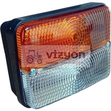 Vizyon Traktör Massey Ferguson 255T-275 Traktör Ön Park Sinyal Lambası ( Yuvarlak Çamurluk )