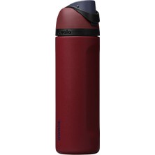 Owala Freesip 24 Oz Bordo Paslanmaz Çelik Termos Matara – 710 ml