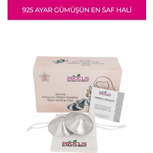 Proclis Koruyucu Gümüş Göğüs Ucu Kapakları 925 Xlarge