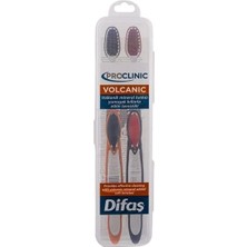 Difaş Pro-Clinic Diş Fırçası Volcanic 2'li