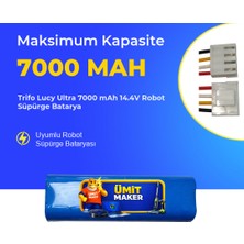 Ümit Maker Trifo Lucy Ultra 7000 Mah 14.4V Robot Süpürge Batarya