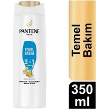 Pantene Şampuan 350ML. 3in1 Temel Bakım
