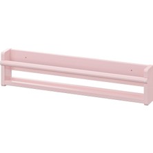 Hobiurun Duvar Rafı, Uçuk Pembe, 70X9X16 cm