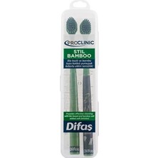 Difaş Pro-Clinic Diş Fırçası Stil Bamboo 2'li
