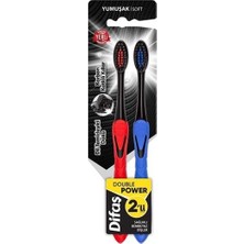 Difaş Diş Fırçası Double Power 2'li