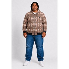 Moc Grande Mocgrande Oduncu Kapüşonlu Sweatshirt Original 22221 Kahverengi