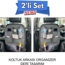 Freshstart Fiat Egea Hatchbackderi Koltuk Arkası Düzenleyici Koruyucu Gri 2 Adet Fs