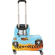 MÇS V368 ABS ÇOCUK VALİZ-MAVİ