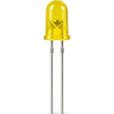 Eding Eğitim Platformu LED Diyot 5mm Sarı Kağıt Devre -5 Adet