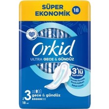Orkid Ultra Gece&gündüz No:3 18PCS