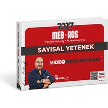 Hoca Kafası Yayınları 2027 Meb-Ags Sayısal Yetenek Video Ders Notları