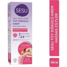 Sesu Tüy Dökücü Krem 40ML. Hassas Ciltler