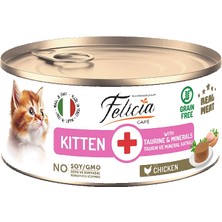 Felicia Tahılsız Tavuklu Kıyılmış Yavru Kedi Konservesi 85 gr