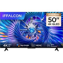 Iffalcon 50U65A Pro 50" 127 Ekran Uydu Alıcılı 4K Ultra Hd QLED Google Tv