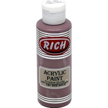 Rich Akrilik Boya 120 cc Güz Gülü 143 Kolay Uygulama Özelliği ile Hobi ve Sanat İçin İdeal