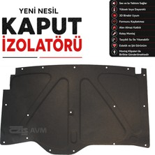 Öz-İş Renault 19 Kaput Izolatörü (1988 - 2002 Arası)