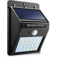 St. Morritz 20 Led'li Güneş Enerjili Hareket Sensörlü Bahçe Lambası