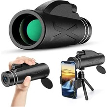 St. Morritz Dürbün Telefon Kamera 80X Zoom Tek Göz Monoküler Hd El Dürbünü Teleskop