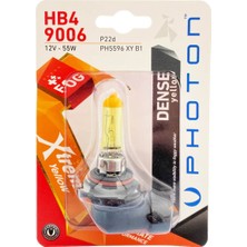 Teknoparts Photon Hb4 9006 12V 55W Xtreme Yellow 2 Adet