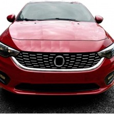 St. Morritz Fiat Egea Sedan-Hb Ön Panjur U Çıtası 2015-2016-2017-2018-2019-2020 Uyumlu Krom Paslanmaz Çelik