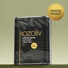 Kozoliv 2025-26 Yeni Sezon Erken Hasat Soğuk Sıkım Zeytinyağı 2 LT