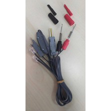 St. Morritz 4/4 Test Kordonu Gri Kesmeli Kesmesiz Uçlu