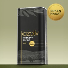 Kozoliv 2025-26 Yeni Sezon Erken Hasat Soğuk Sıkım Zeytinyağı 1 LT