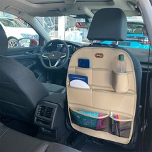 Freshstart Chery Tiggo 7 Pro Max Intelligent Deri Koltuk Arkası Düzenleyici Koruyucu Bej 1 Adet Fs