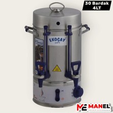 St. Morritz Elektrikli Çay Semaveri – Paslanmaz Çelik
