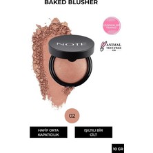 Note Baked Blusher N°02 Vintage Pink
