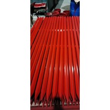 St. Morritz 150-CM 40X40X3 150CM Köşebent Demir Direk,tel Örgü Direği Bahçe Çit Direği Antipas Boyalı 150 cm