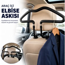 Coofbe Üniversal Araç Içi Koltuk Arkası Elbise Askısı, Ceket Gömlek Kıyafet Askılığı, Kolay Montaj