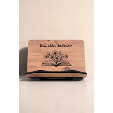 St. Morritz Kitap Okuma Standı Masaüstü Ahşap Rahle