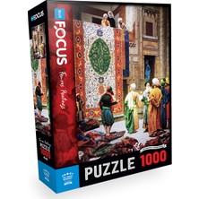 Blue Focus Halı Tüccarı 1000 Parça Sanat Temalı Puzzle