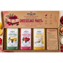 Vitalyo Freeze Dry Dondurularak Kurutulmuş Cheesecake Paketi