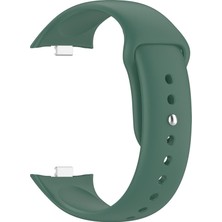 Gpack Honor Watch X5i Kordon Silikon Soft Yeşil