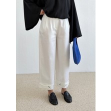 Moda Aksa 3936 Blk Boru Pç Pantalon Ekru