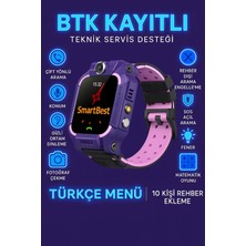 St. Morritz Smartbest Y-10 Sim Kart Girişli Akıllı Çocuk Takip Saati Uzaktan Dinleme Özellikli Türkçe Menü