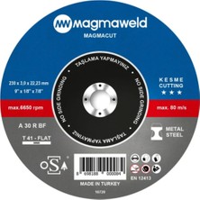 St. Morritz Magmacut Kesme Taşı Düz 230 x 3.0 x 22 mm 1 Adet