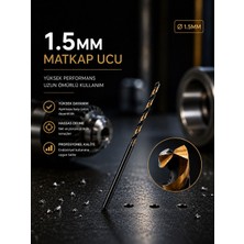 Deco Matkap Ucu Siyah Altın Matkap Ucu - Q3 (10 Adet)