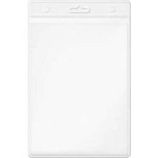 St. Morritz Kart Poşeti Dikey Pvc No:76 87X115 Şeffaf (100 Lü)