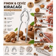 Lorend Kolay Kullanım Ceviz ve Fındık Kıracağı Premıum Çelik El Presi