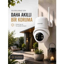 Elfa On Teknoloji Kablosuz Wi Fi Akıllı Güvenlik Kamerası – Hareketli, Sesli, Mobil Uyumlu