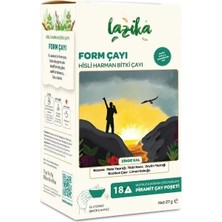 Lazika Hisli Harman Form Çayı 18'li PLA Piramit Poşet - Rezene, Nane, Mate, Tarçın