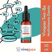 Vivopax Two-Be Tüy Sağlığı Destekleyici Multivitamin Damla 50 ml - Kedi ve Köpek