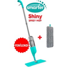 Smarter Shiny Mikrofiber Temizlik Seti Sprey Mop + Yedek Mop Pratik Kullanım İçin Ergonomik Tasarım