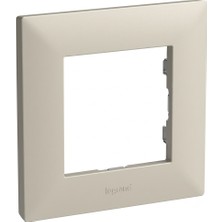 Legrand Raventı 1lı Krem Cerceve-X 768471