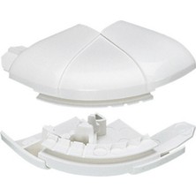 Legrand Dlp 50MM Yükseklık Içın Değışken Dış Köşe, 60° - 120° - Beyaz 010622